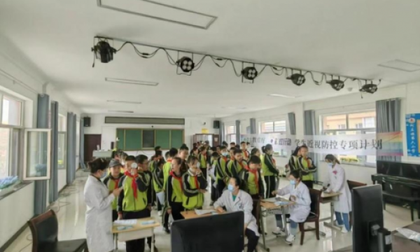 科学防控近视 关爱眼睛健康-彩虹行动进行时